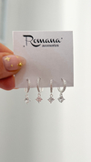 Argollas Maeve | Plata 925