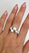 Anillo Tull | Acero Blanco - comprar online