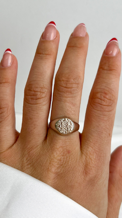 Anillo Sello San Benito | Plata 925 - comprar online