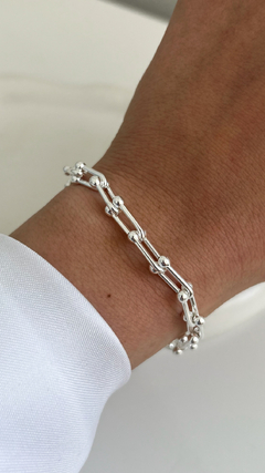 Pulsera Apia | Acero Blanco