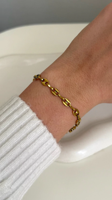 Pulsera Maschi | Acero Dorado - comprar online