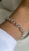 Pulsera Tiffany ✪ | Acero Blanco