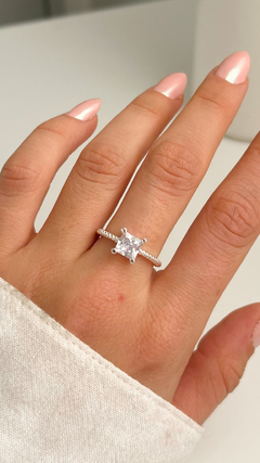 Anillo Lida | Acero Blanco - comprar online