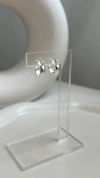 Argollas Val 1,2cm | Acero Blanco