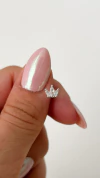 Aro Corona Solitario | Plata 925 - comprar online