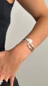 Esclava Stone | Acero Blanco - comprar online