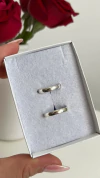 Set Alianzas Gruesas | Plata 925 - comprar online