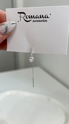 Aro Aguja Sweet | Plata 925 - comprar online