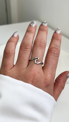 Anillo Ola | Acero Quirurgico