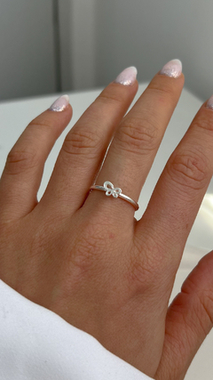 Anillo Mariposa | Acero Blanco | Elegí el que más te guste - Romana Accesorios