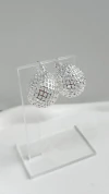Argollas Essa | Acero Blanco - comprar online