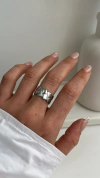 Anillo Cuadrille | Acero Quirurgico