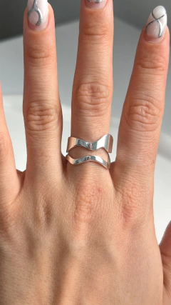 Anillo Quimera | Acero Blanco - comprar online