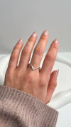Anillo V | Plata 925 | SALE SIN CAMBIO