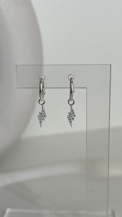 Argollas Trueno | Plata 925 en internet