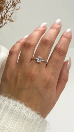 Anillo Lupe | Acero Blanco - comprar online