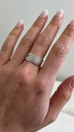 Anillo África x7 | Plata 925 - comprar online