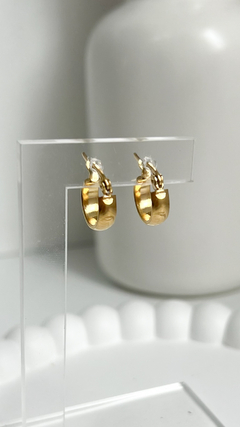 Argollas Val 0,9 | Acero Dorado - comprar online