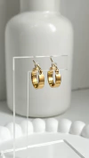 Argollas Ada 1,5cm | Acero Dorado - comprar online
