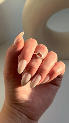 Midi hearty | Plata 925 - comprar online