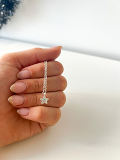 Cadena Marlu Tornasol | Acero Blanco