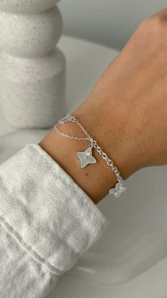 Pulsera Florclee | Acero Blanco en internet