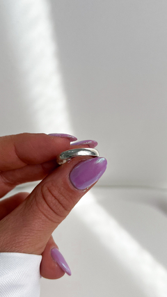 Anillo Alianza Gruesa | Plata 925