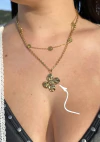 Cadena Flori | Acero Dorado - comprar online