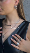 Cadena Mandy | Acero Quirurgico | Señalada con Flecha