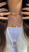 Cadena Harika | Acero Blanco - comprar online