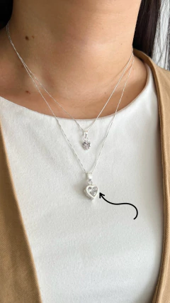 Maxi Glow con Cadena Veneciana | Plata 925 - comprar online