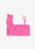 Top Un Hombro Rosa