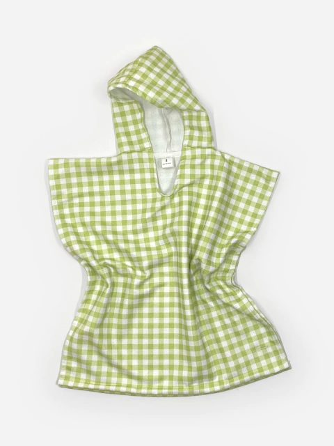 Capita de Toalla Cuadrille Verde Seco