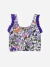 Top Marti Flores Violetas