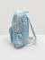 Mochila Grande Vichy Celeste - anitaluque
