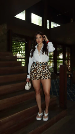 Short Aires - Animal print - Dondoca Collection