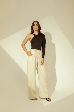 Calça Nina Alfaiataria - Nude - comprar online