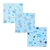 CUEIRO BERCINHO ESTAMPADO 50 CM X 70 CM PCT C/03UN MASCULINO