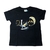 CAMISETA PRETA MASCULINA PRIMEIROS PASSOS ROVITEX TAM 01