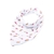 BABADOR BANDANA ESPECIAL BAMBI MALHA ESTAMPADO C/BOTAO TAM UNICO PCT C/01UN //DOCES