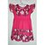 VESTIDO ROSA CHOQUE TAM 4 NANAI