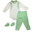 PAGAO CADARCO COR VERDE 3PCS TAM PP JAVA 1522