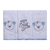 PANO DE BOCA BUBLIM BRANCO C/BORDADO E FESTONE 34CMX40CM PCT C/03UN //MASCULINO 1