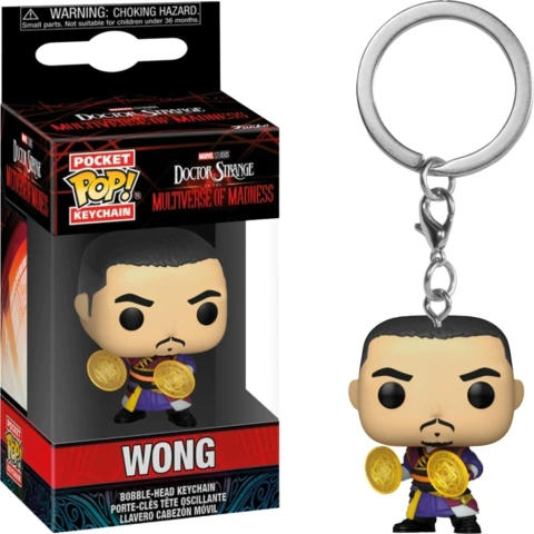 Chaveiro Funko Pop! Keychain Marvel: Doctor Strang 2 - Wong