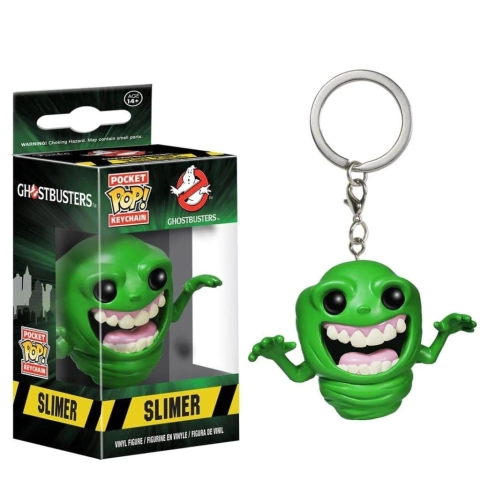 Chaveiro Funko Pocket Pop Ghostbusters Slimer