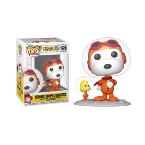 Funko Pop Peanuts Astronaut Snoop & Woodstock #1679
