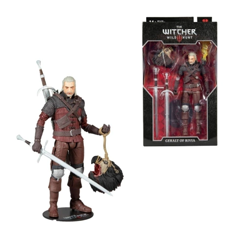 Action Figure The Witcher Wild Hunt Geralt Mcfarlane