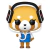 Funko Pop Aggretsuko Aggretsuko W/Headphones 97 - comprar online