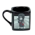 Caneca Itachi Chibi Naruto Porcelana Quadrada 220 ml