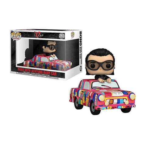 Funko Pop! Rocks: U2 - Bono W/ Achtung Baby Car #293